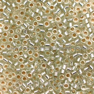 Бисер DB-1431 Miyuki Delica Beads 11/0 (блестящий, серебряный светлый)